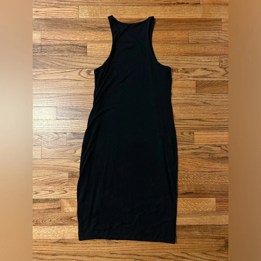 J. Crew FormKnit high-neck cutaway dress